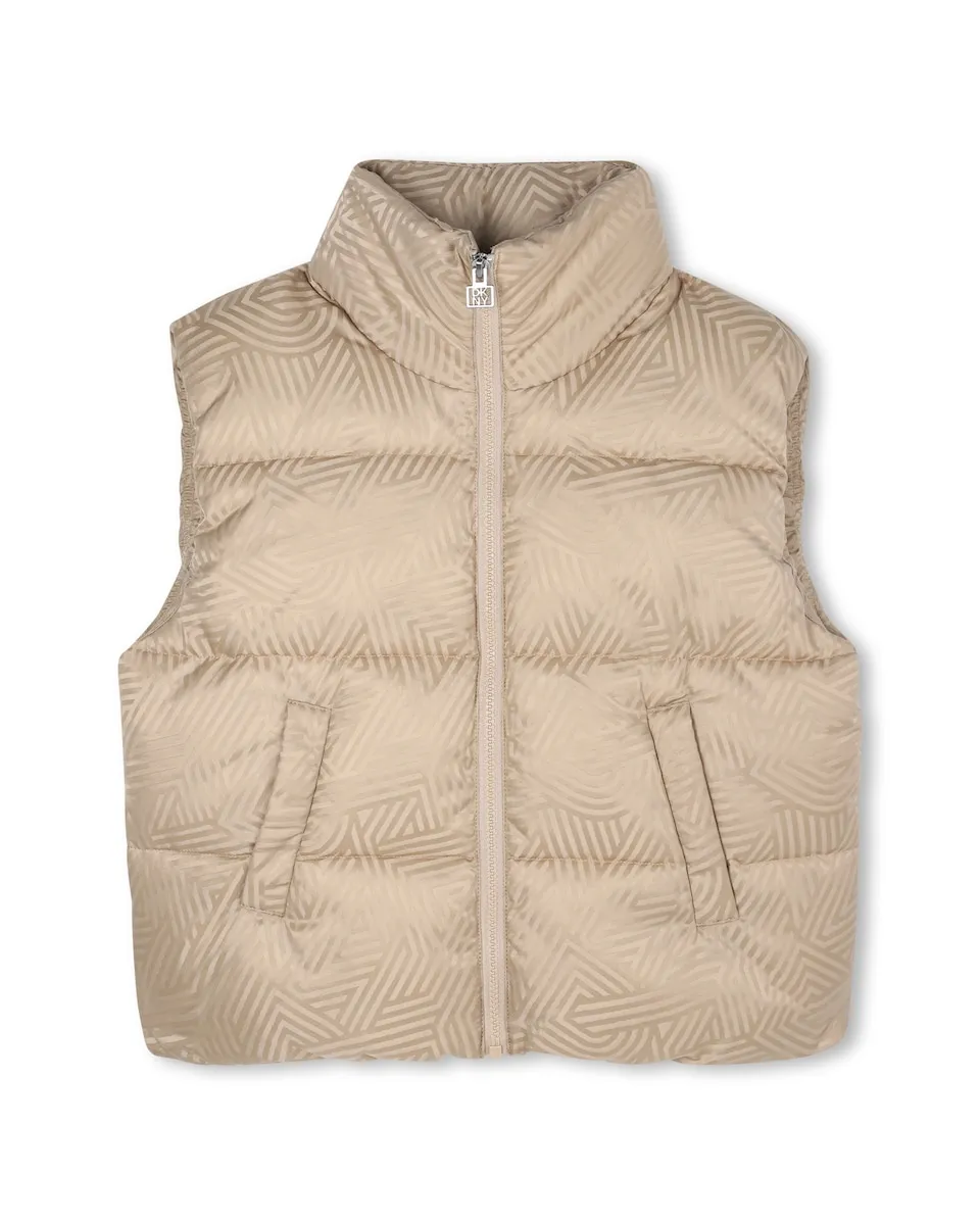 Пальто без рукавов для девочки DKNY, светло-коричневый
Пальто без рукавов для девочки DKNY, светло-коричневый