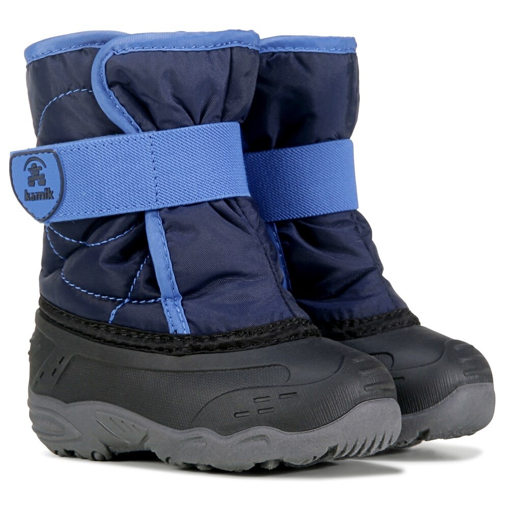 Детские водонепроницаемые зимние ботинки Snowybug для малышей Kamik, синий 
Детские водонепроницаемые зимние ботинки Snowybug для малышей Kamik, синий
