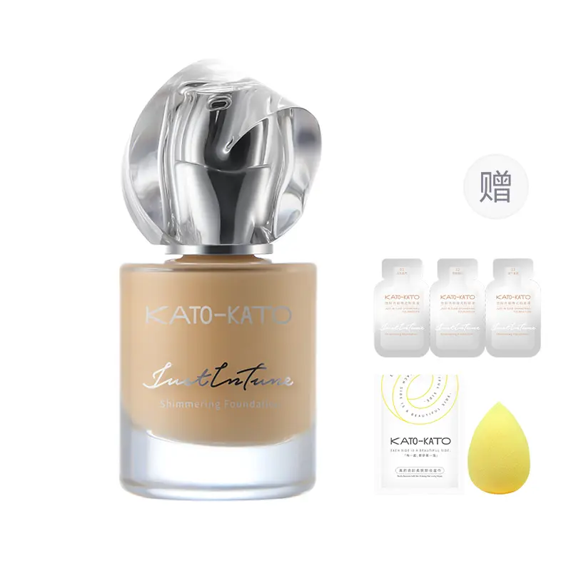 Жидкий тональный крем / Крем-основа для женщин KATO-KATO
Жидкий тональный крем / Крем-основа для женщин KATO-KATO