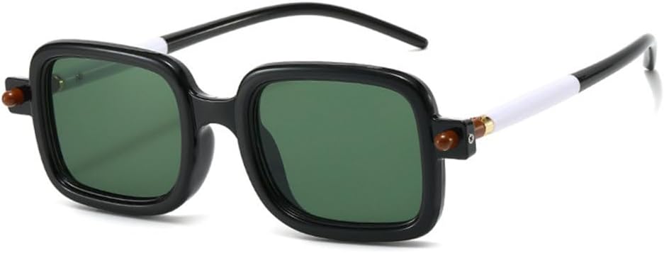 LVTFCO Модные солнцезащитные очки для женщин, защита от УФ-излучения UV400, винтажные заклепки, мужские панк-очки, прозрачные градиентные солнцезащитные очки, Black Dark Green
LVTFCO Модные солнцезащитные очки для женщин, защита от УФ-излучения UV400, винтажные заклепки, мужские панк-очки, прозрачные градиентные солнцезащитные очки, Black Dark Green