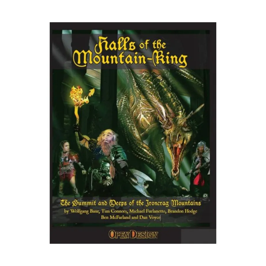 Halls of the Mountain King, Fantasy Supplements & Game Design Handbooks (Open Design Project), мягкая обложка
Halls of the Mountain King, Fantasy Supplements & Game Design Handbooks (Open Design Project), мягкая обложка
