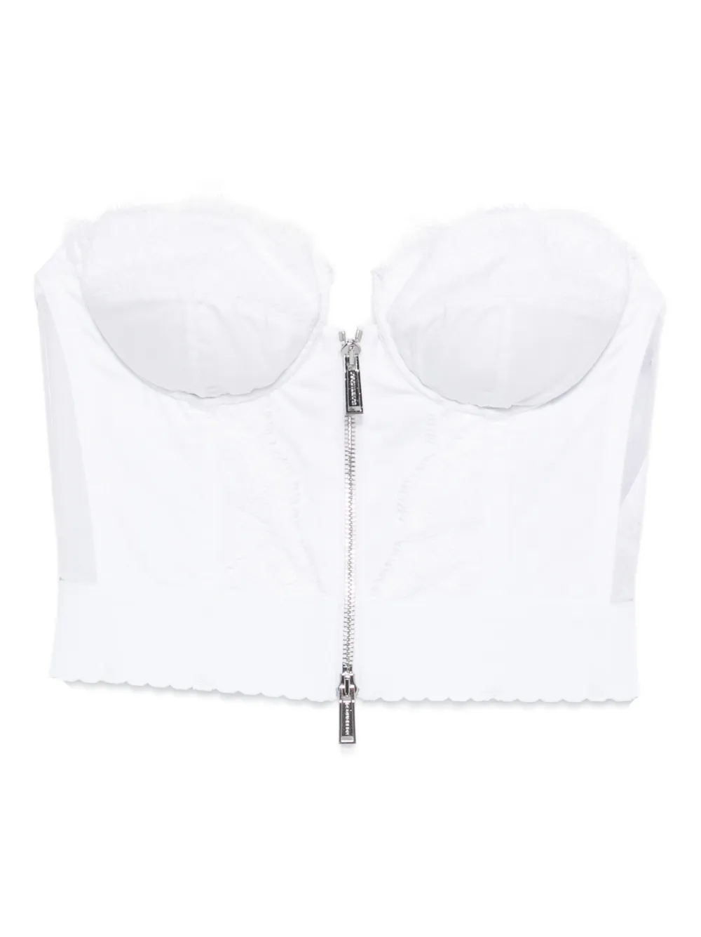 Топ на молнии Dsquared2, белый
Топ на молнии Dsquared2, белый