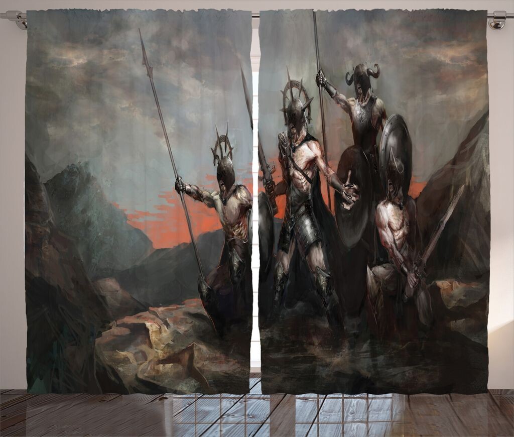 ABAKUHAUS Fantasy Рустикальная штора, средневековый рисунок, универсальные ленточные шторы для гостиной с петлями и крючками, 280 x 260 см, серо-оранжевый
ABAKUHAUS Fantasy Рустикальная штора, средневековый рисунок, универсальные ленточные шторы для гостиной с петлями и крючками, 280 x 260 см, серо-оранжевый