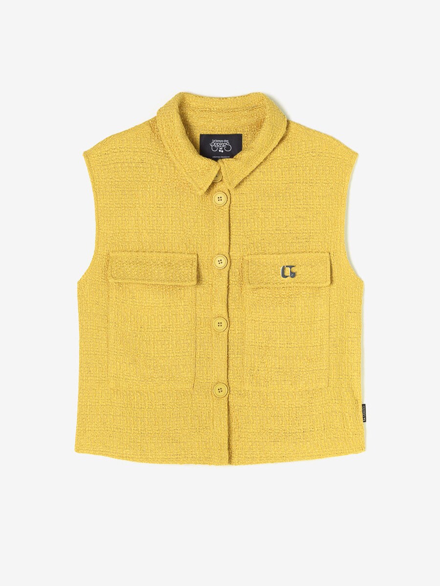 Жилет Le Temps Des Cerises Arley, желтый
Жилет Le Temps Des Cerises Arley, желтый
