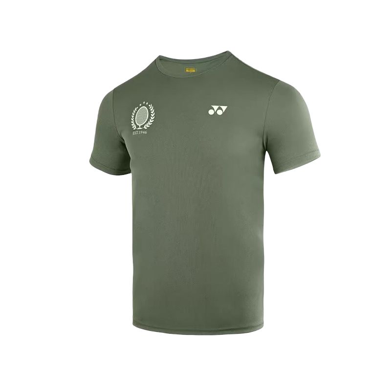 Футболка для бадминтона унисекс YONEX, оливково-зеленый
Футболка для бадминтона унисекс YONEX, оливково-зеленый