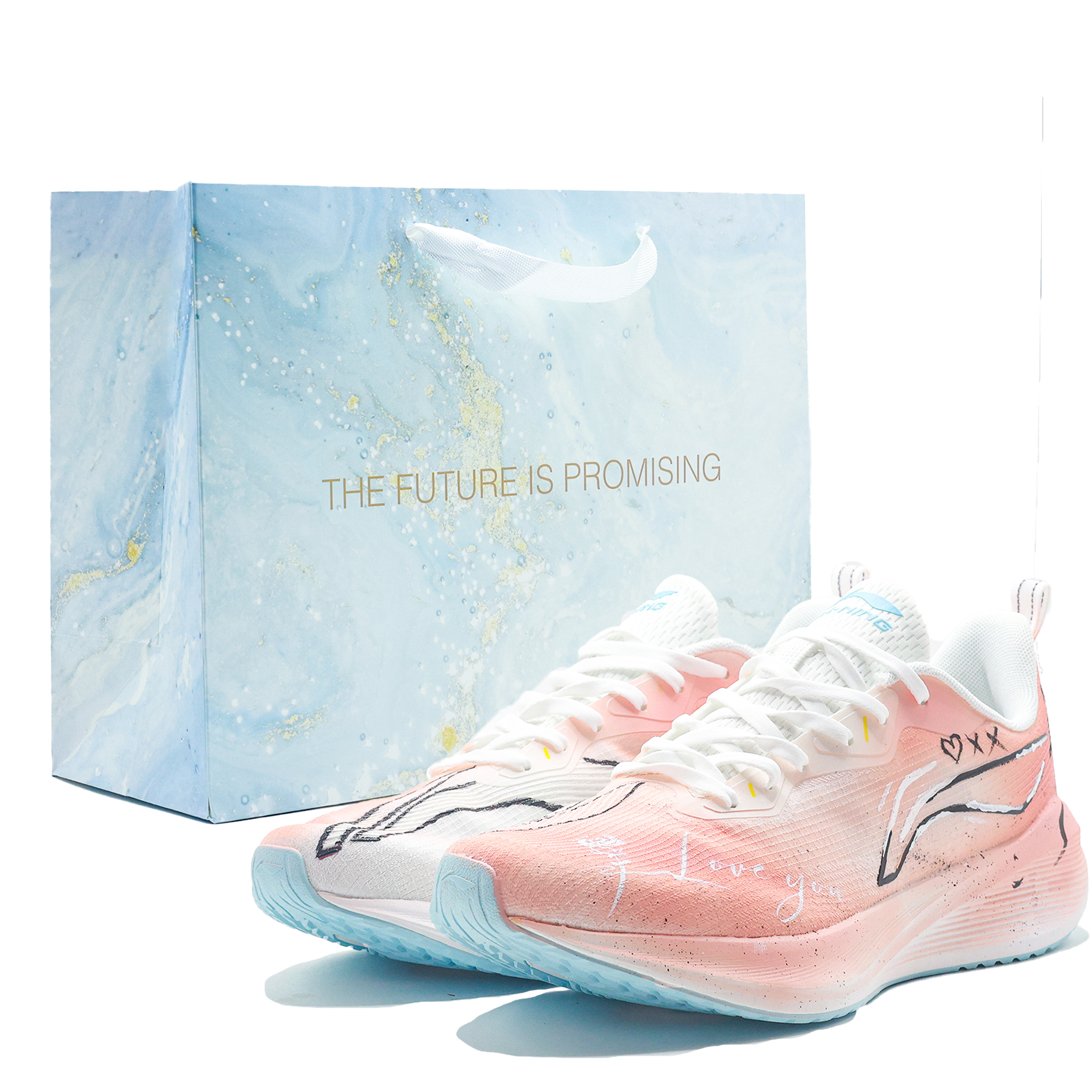 LINING Кроссовки для бега Wuyue Cushioning, износостойкие, дышащие, низкие, повседневные, белые, розовые
LINING Кроссовки для бега Wuyue Cushioning, износостойкие, дышащие, низкие, повседневные, белые, розовые