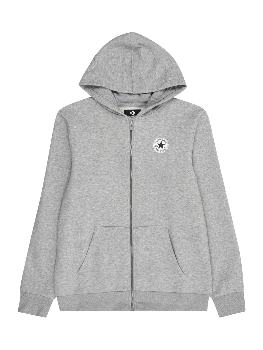 Толстовка с капюшоном на молнии CONVERSE, пятнистый серый
Толстовка с капюшоном на молнии CONVERSE, пятнистый серый