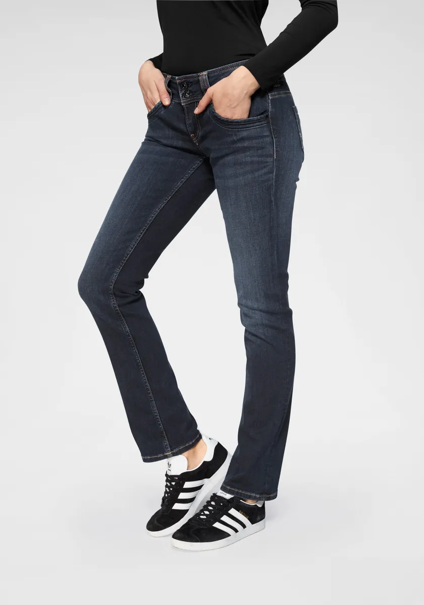 Прямые джинсы Pepe Jeans "GEN", прекрасного качества, с прямыми штанинами и поясом на двух пуговицах, цвет H06 Stretch Ultra Dark
Прямые джинсы Pepe Jeans "GEN", прекрасного качества, с прямыми штанинами и поясом на двух пуговицах, цвет H06 Stretch Ultra Dark