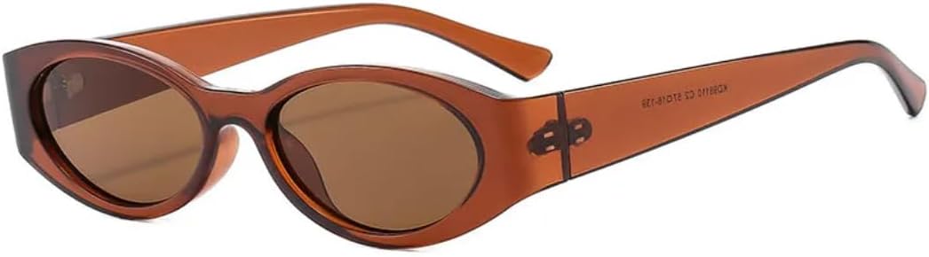 Винтажные узкие солнцезащитные очки в маленькой оправе овальной формы для активного отдыха, женские, в стиле панк, мужские спортивные, с защитой от УФ-излучения UV400 TVTBBVV, Brown Brown
Винтажные узкие солнцезащитные очки в маленькой оправе овальной формы для активного отдыха, женские, в стиле панк, мужские спортивные, с защитой от УФ-излучения UV400 TVTBBVV, Brown Brown