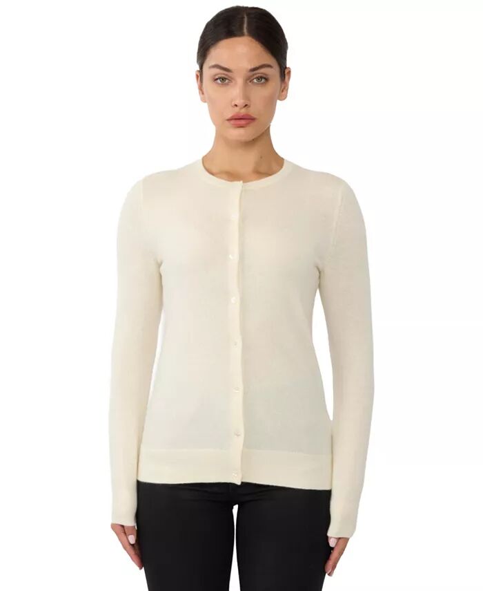 Женский кардиган из 100% кашемира с длинными рукавами и круглым вырезом на пуговицах спереди JENNIE LIU, коричневый/бежевый
Женский кардиган из 100% кашемира с длинными рукавами и круглым вырезом на пуговицах спереди JENNIE LIU, коричневый/бежевый