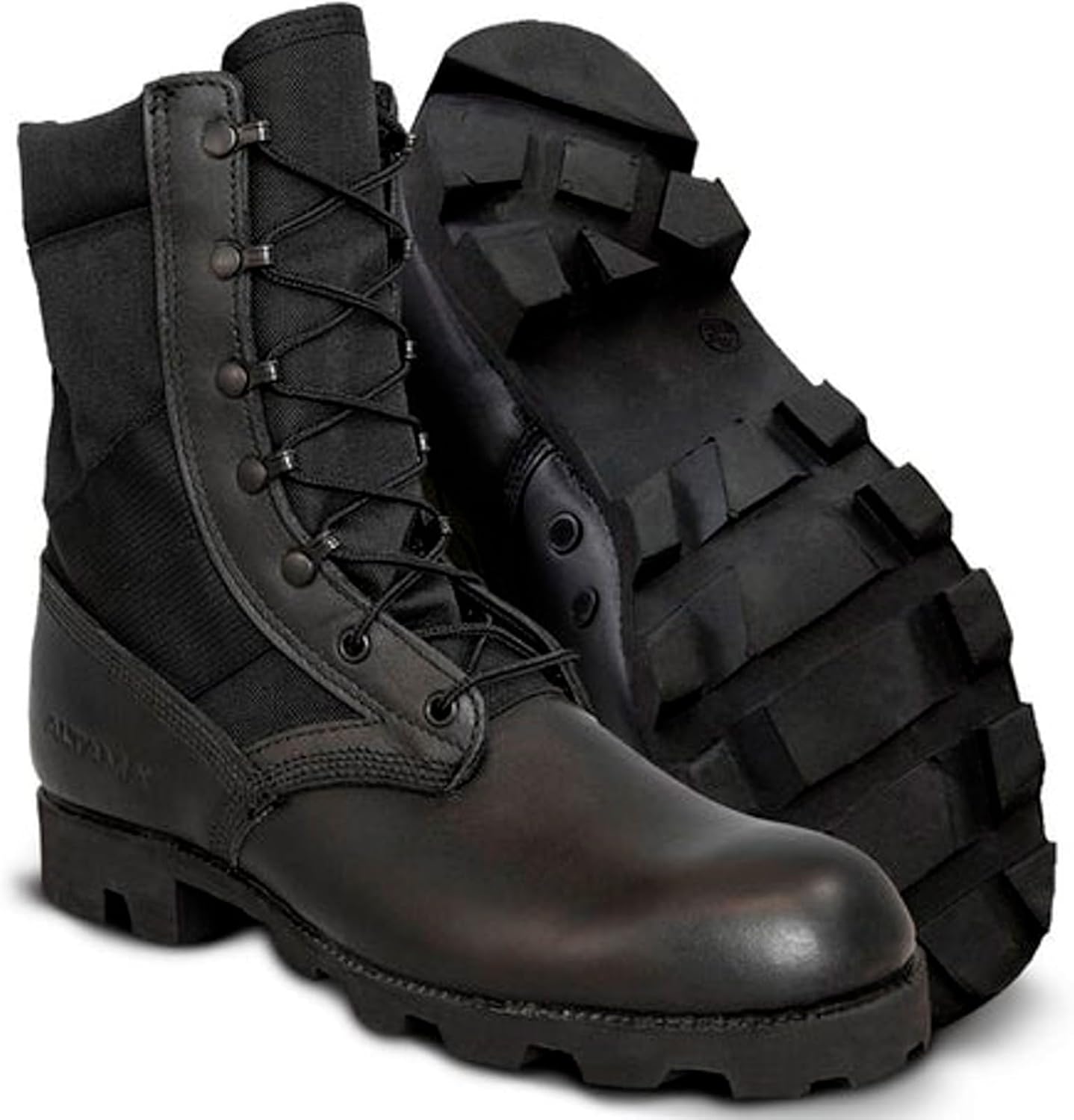 Ботинки ALTAMA Unisex Jungle PX 10.5, Прочные и легкие ботинки из цельной кожи с защитной пластиной L-Protection и язычком с манжетой, черный
Ботинки ALTAMA Unisex Jungle PX 10.5, Прочные и легкие ботинки из цельной кожи с защитной пластиной L-Protection и язычком с манжетой, черный