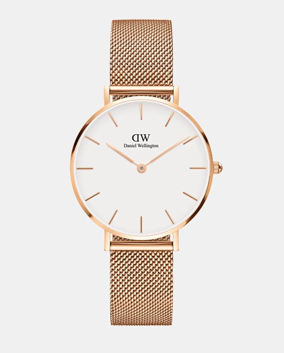 Женские часы Petite Mesh DW00100163 из розово-золотой стальной сетки Daniel Wellington, розовый
Женские часы Petite Mesh DW00100163 из розово-золотой стальной сетки Daniel Wellington, розовый