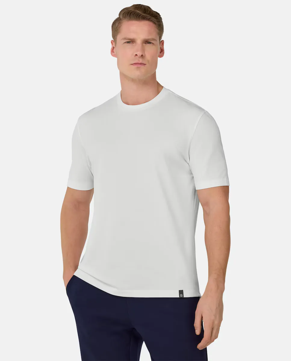 Мужская футболка из высококачественного пике S.Cafè Boggi Milano, белый
Мужская футболка из высококачественного пике S.Cafè Boggi Milano, белый