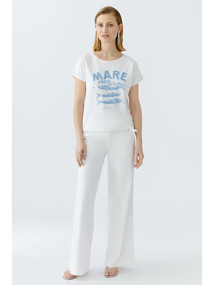 Футболка Oui, белый/синий
Футболка Oui, белый/синий