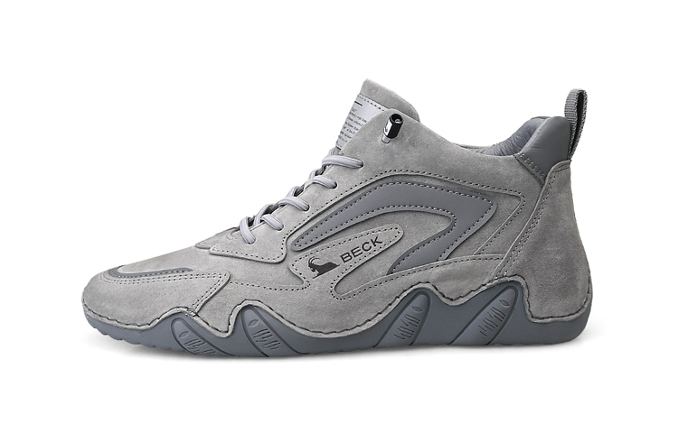 Износостойкие и нескользящие повседневные туфли с высоким берцем для мужчин BECK, Gray
Износостойкие и нескользящие повседневные туфли с высоким берцем для мужчин BECK, Gray