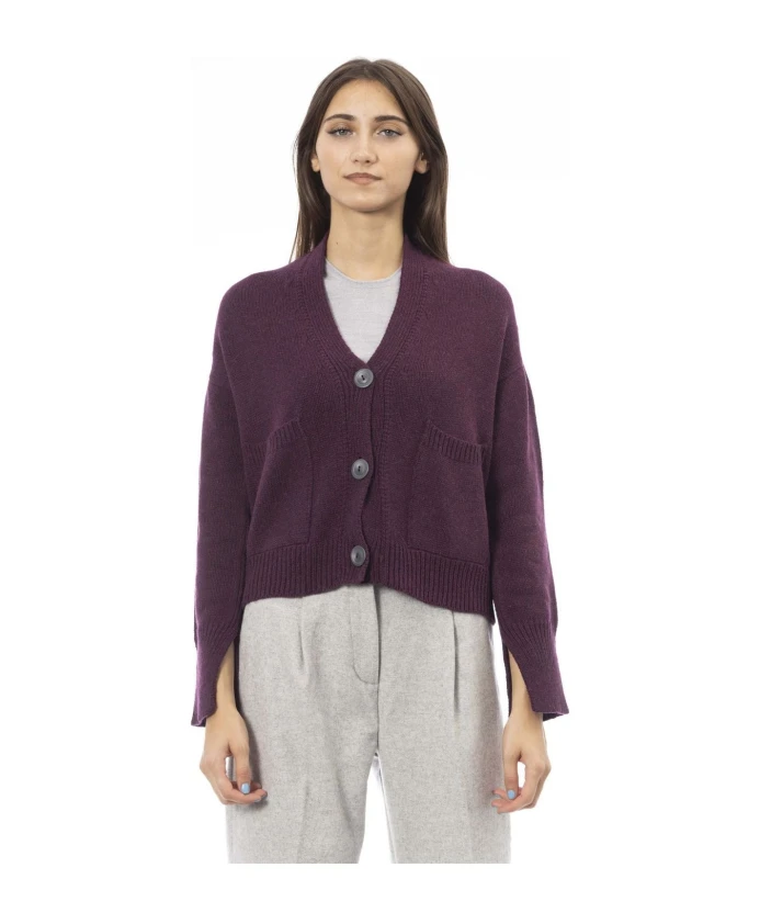 Кардиган с застежкой на пуговицы и карманами. Alpha Studio, красный
Кардиган с застежкой на пуговицы и карманами. Alpha Studio, красный