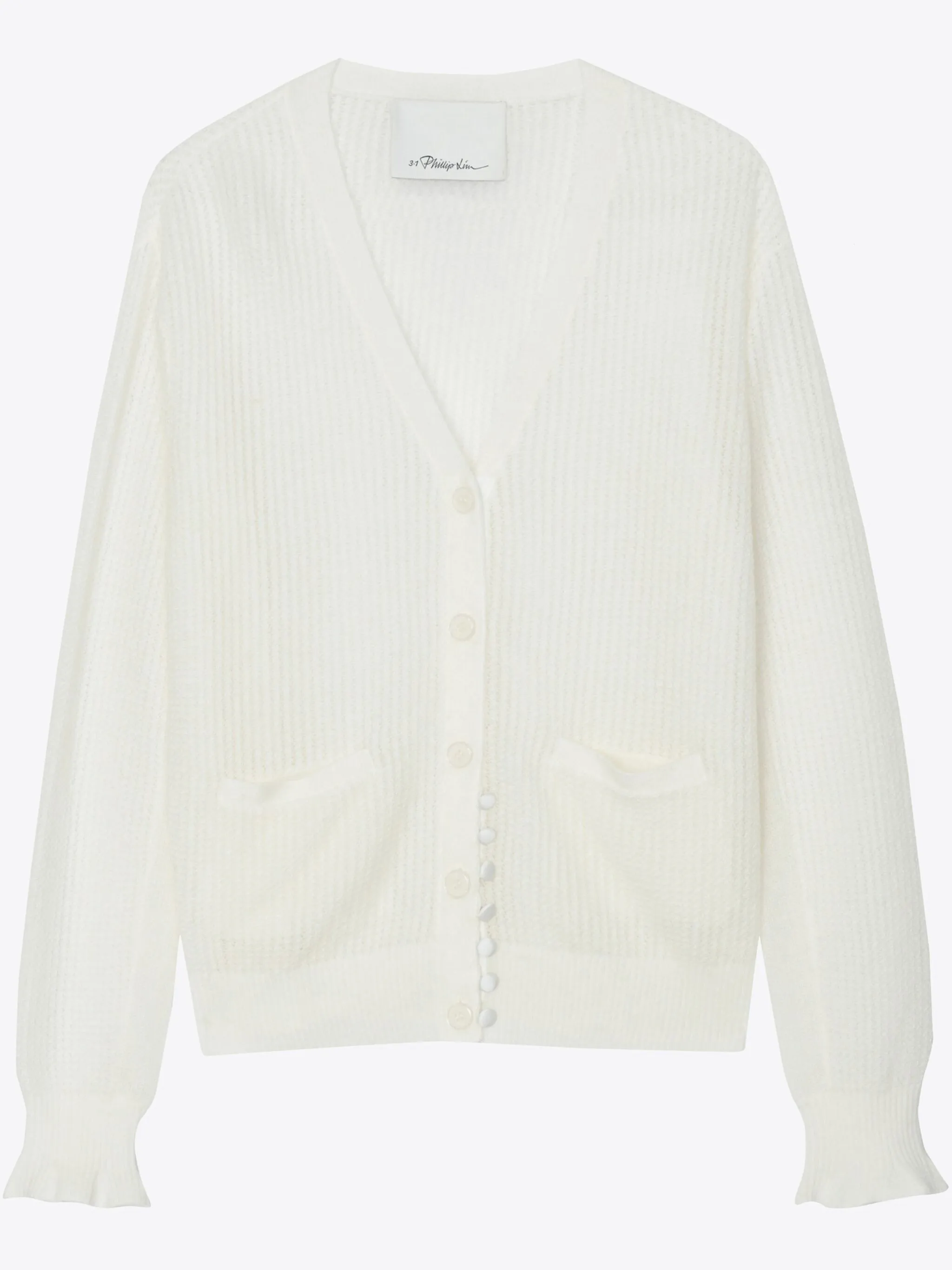 Вязаный кардиган 3.1 Phillip Lim, белый
Вязаный кардиган 3.1 Phillip Lim, белый