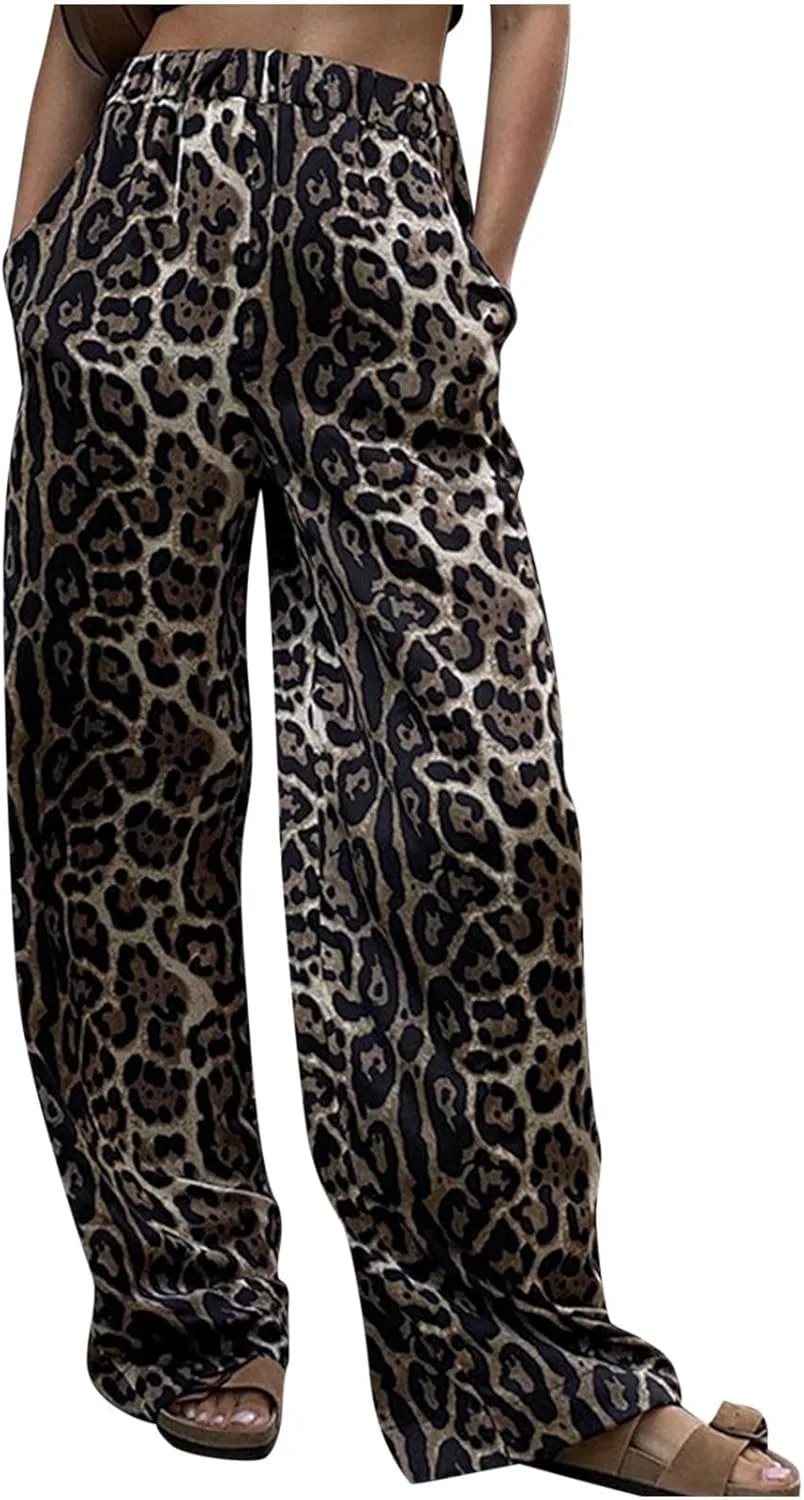 Джинсы для женщин High Waist Leopard Print Y2k Oversized Wide Leg
Джинсы для женщин High Waist Leopard Print Y2k Oversized Wide Leg