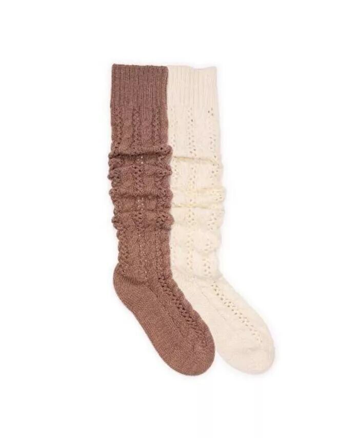 Женская трикотажная рубашка с напуском (в упаковке 2 пары) MUK LUKS, мультиколор
Женская трикотажная рубашка с напуском (в упаковке 2 пары) MUK LUKS, мультиколор