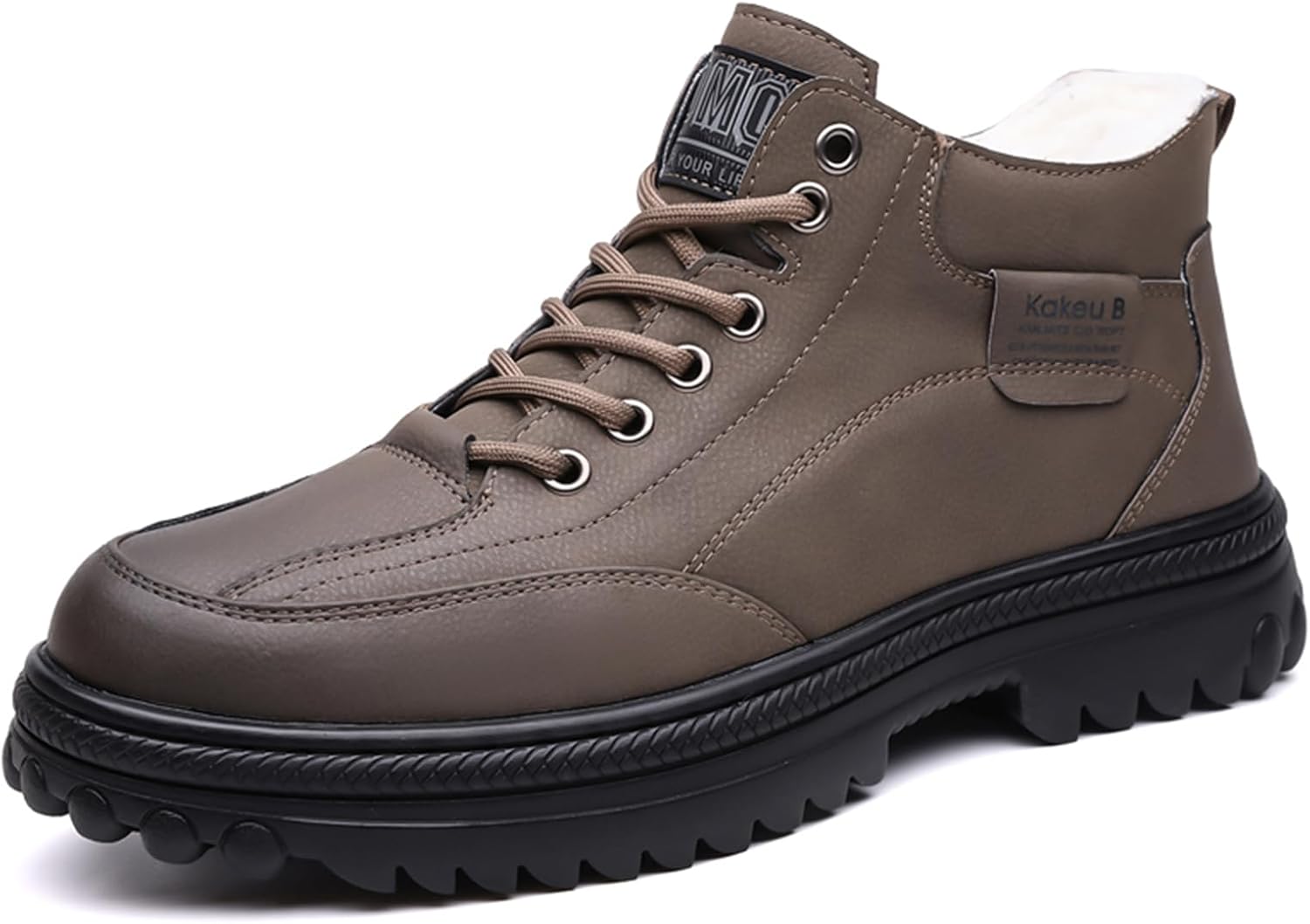 Мужские кожаные ботинки Abborora для ходьбы и походов, утепленные, повседневные, рабочие, до щиколотки, зимние, водонепроницаемые, теплые снегоступы, хаки
Мужские кожаные ботинки Abborora для ходьбы и походов, утепленные, повседневные, рабочие, до щиколотки, зимние, водонепроницаемые, теплые снегоступы, хаки