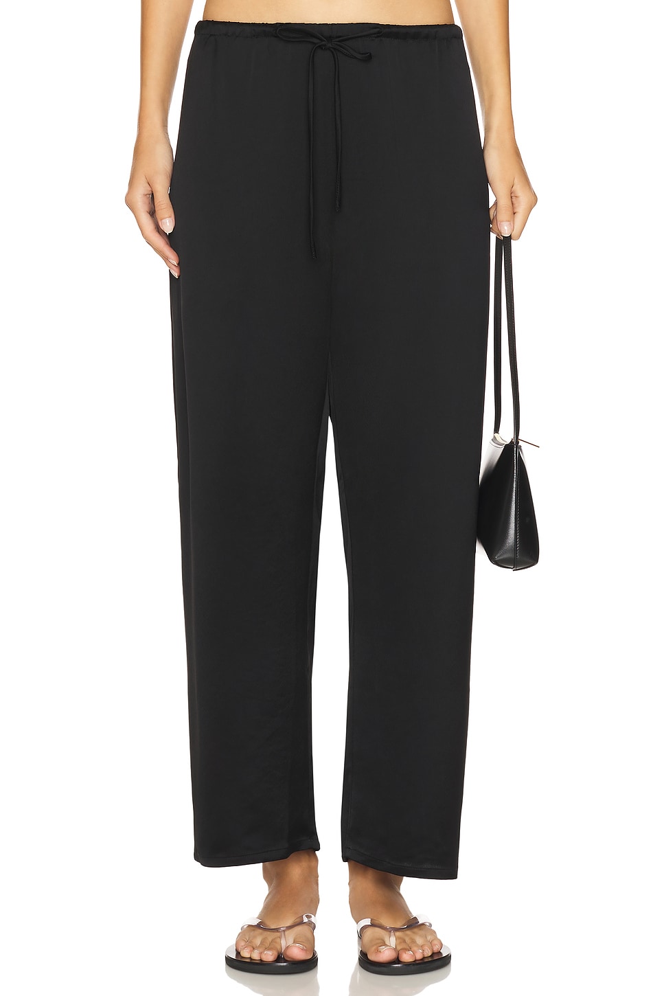 Укороченные штаны с затягивающимся шнурком Leset, black
Укороченные штаны с затягивающимся шнурком Leset, black