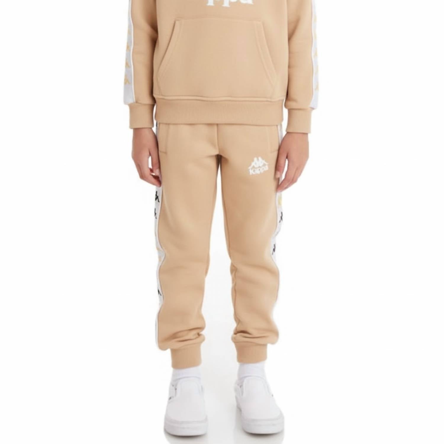 Спортивные брюки Banda Alanz для мальчиков бежевого цвета Kappa, бежевый
Спортивные брюки Banda Alanz для мальчиков бежевого цвета Kappa, бежевый