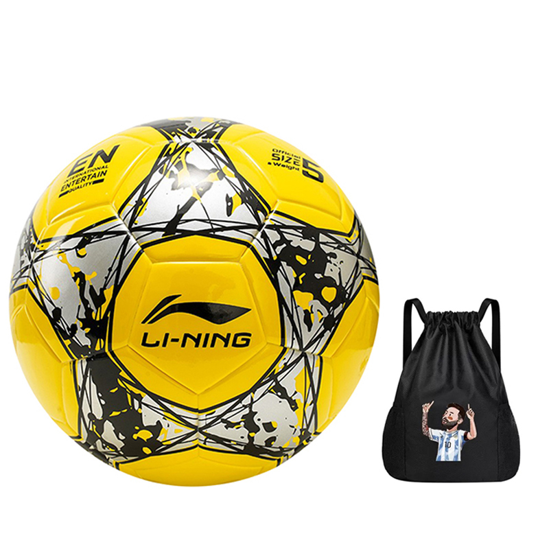 LINING Размер 5 футбольный мяч TPU бесшовный термосварной унисекс ярко-желтый
LINING Размер 5 футбольный мяч TPU бесшовный термосварной унисекс ярко-желтый
