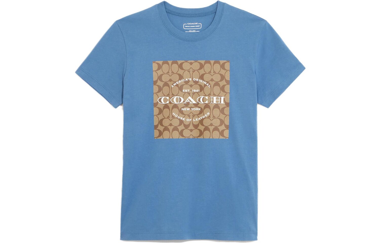 ТРЕНЕРА Женская футболка COACH, цвет Blue
ТРЕНЕРА Женская футболка COACH, цвет Blue