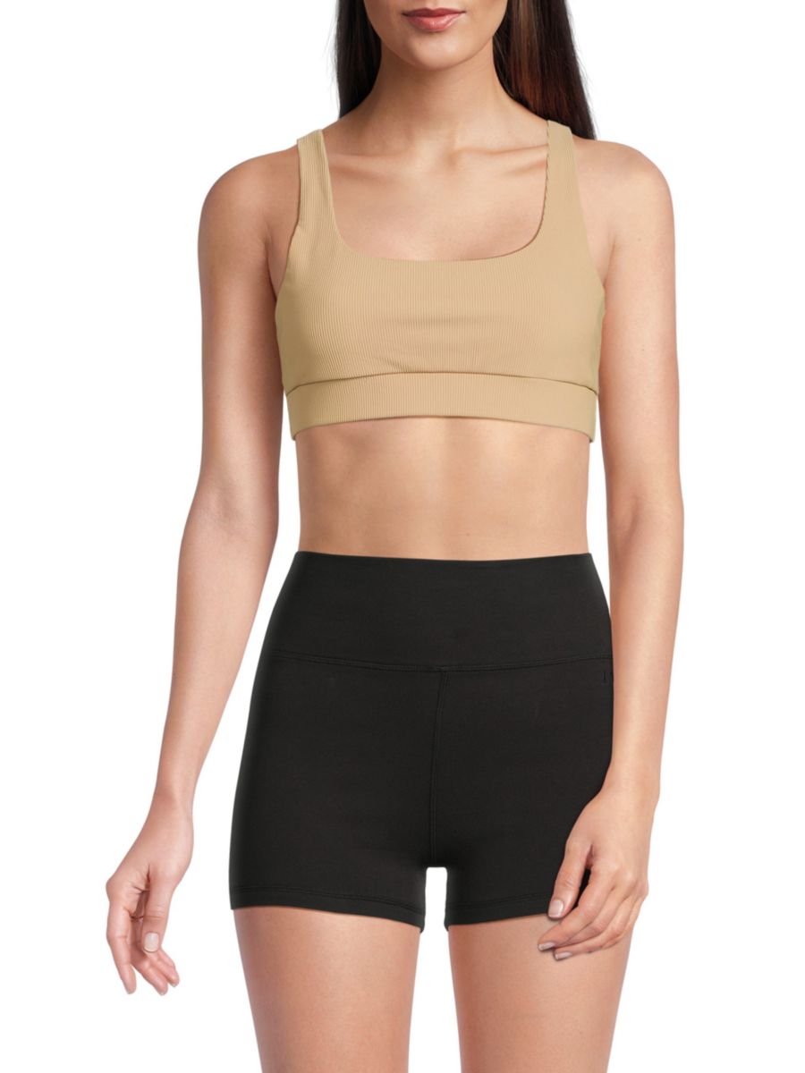 Спортивный бюстгальтер с перекрученными краями IVL, песочный
Спортивный бюстгальтер с перекрученными краями IVL, песочный