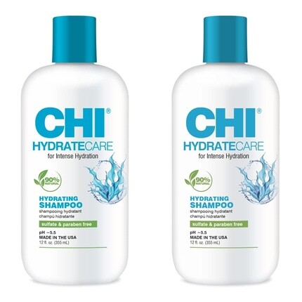 Chi HydrateCare Увлажняющий шампунь, 12 жидких унций
Chi HydrateCare Увлажняющий шампунь, 12 жидких унций