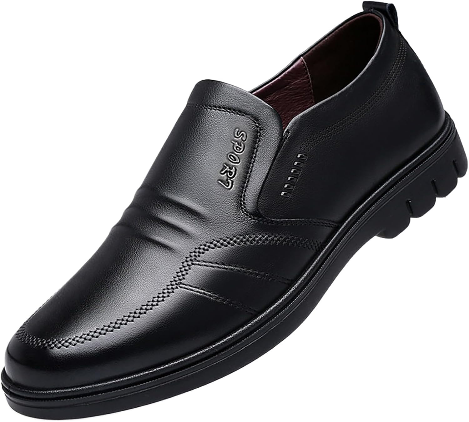 Мужские прогулочные туфли-слипоны Комфортные лоферы из ПУ-кожи Обувь с пенной стелькой Воздухопроницаемые сетчатые модные кроссовки Нескользящая подошва для дома, улицы и работы Generic, черный
Мужские прогулочные туфли-слипоны Комфортные лоферы из ПУ-кожи Обувь с пенной стелькой Воздухопроницаемые сетчатые модные кроссовки Нескользящая подошва для дома, улицы и работы Generic, черный