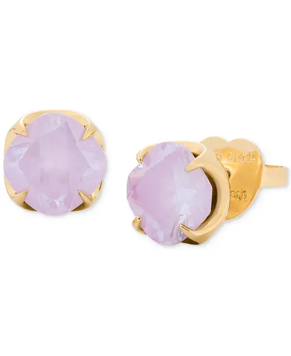 Серьги-Гвоздики с кубическим цирконием золотистого цвета Kate Spade New York, lilac.
Серьги-Гвоздики с кубическим цирконием золотистого цвета Kate Spade New York, lilac.