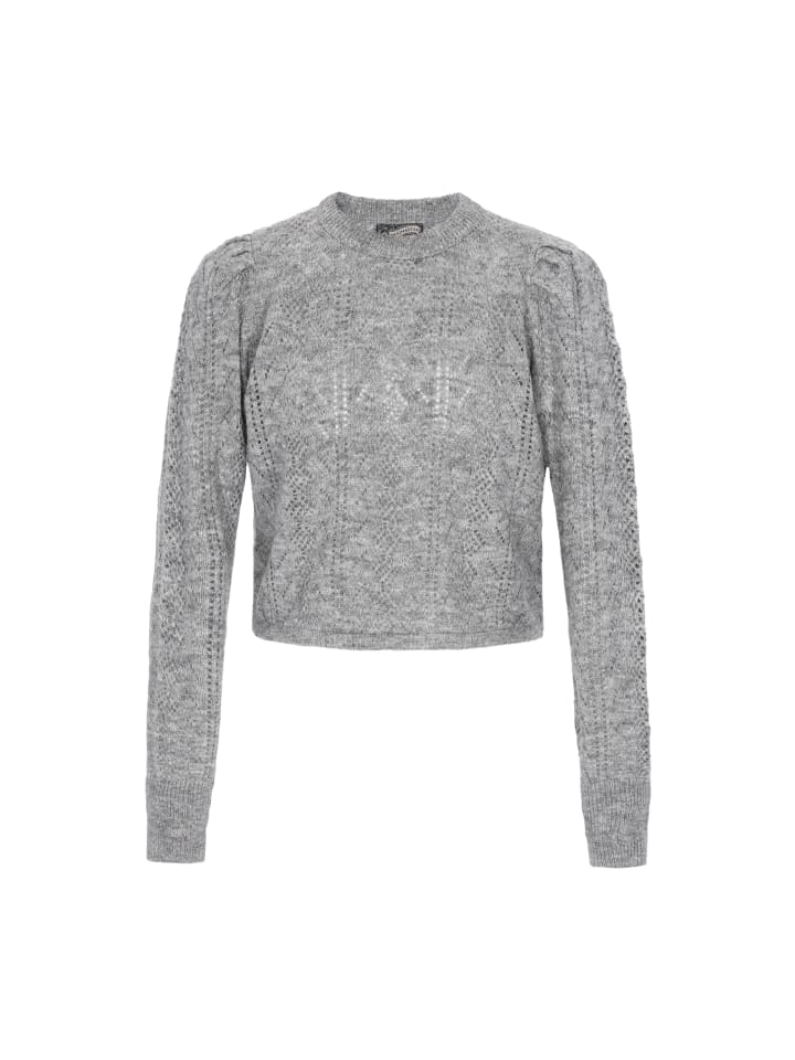 DreiMaster Женский свитер серого меланжевого цвета
DreiMaster Женский свитер серого меланжевого цвета