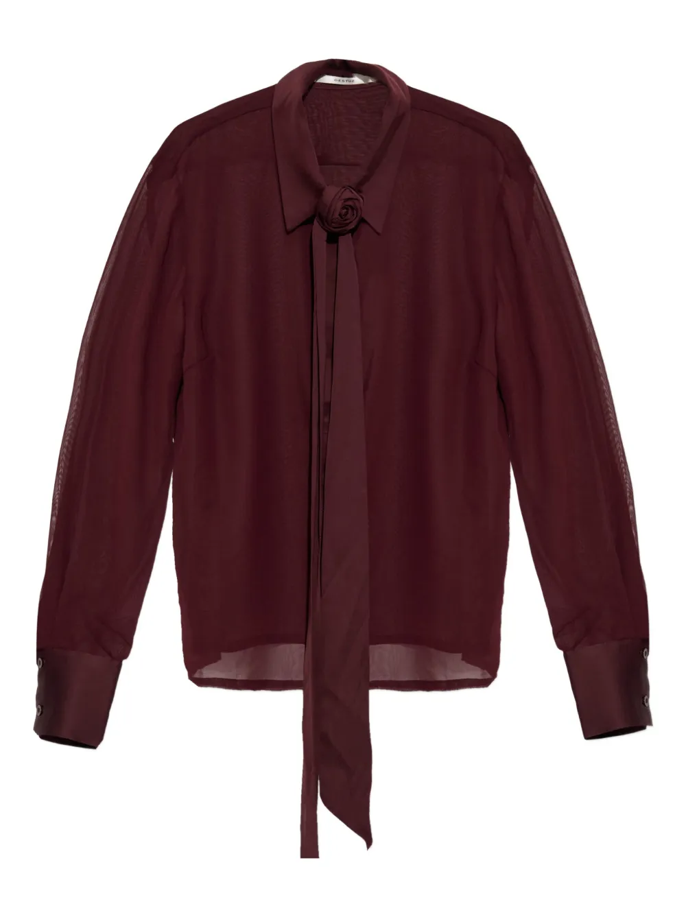 Блузка с цветочными аппликациями Gestuz, красный
Блузка с цветочными аппликациями Gestuz, красный