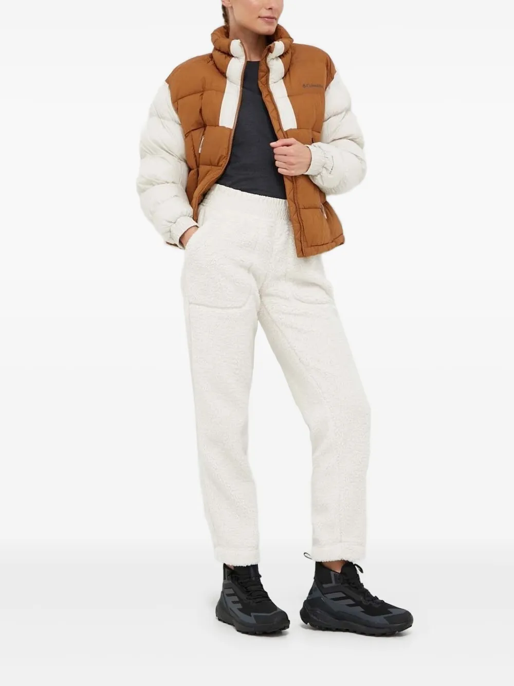 Куртка-пуховик с вышитым логотипом Columbia, коричневый
Куртка-пуховик с вышитым логотипом Columbia, коричневый