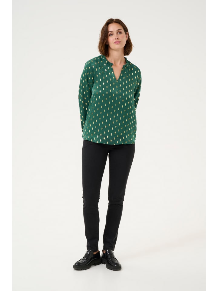 Блузка Kaffe, цвет green with foil print
Блузка Kaffe, цвет green with foil print
