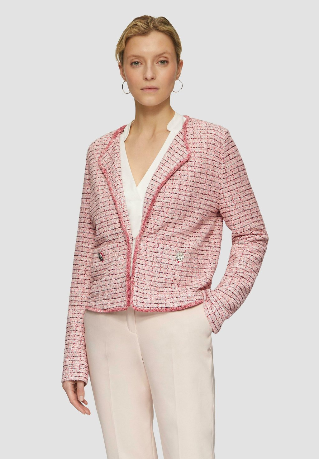 Летняя куртка MIT HAKENVERSCHLUSS s.Oliver BLACK LABEL, розовый
Летняя куртка MIT HAKENVERSCHLUSS s.Oliver BLACK LABEL, розовый