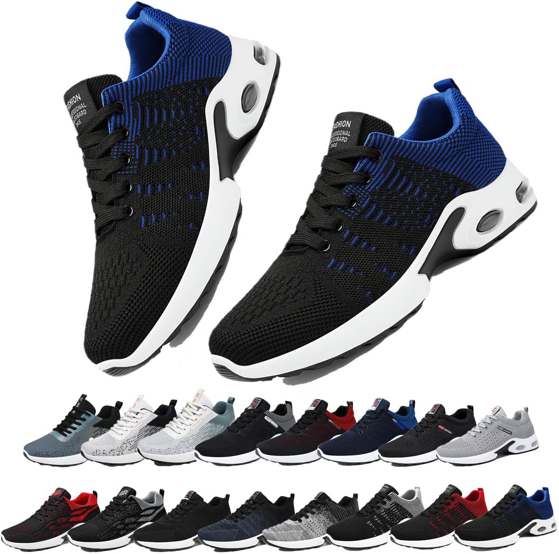 Мужские кроссовки Air с амортизацией для бега, белые с сеткой, ортопедические кроссовки, противоскользящие для активного отдыха на улице Generic
Мужские кроссовки Air с амортизацией для бега, белые с сеткой, ортопедические кроссовки, противоскользящие для активного отдыха на улице Generic