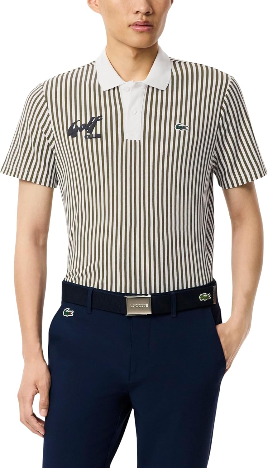 Lacoste мужская спортивная поло для гольфа с терморегуляцией в полоску, Olive/White, Белый, Lacoste мужская спортивная поло для гольфа с терморегуляцией в полоску, Olive/White
Lacoste мужская спортивная поло для гольфа с терморегуляцией в полоску, Olive/White, Белый, Lacoste мужская спортивная поло для гольфа с терморегуляцией в полоску, Olive/White