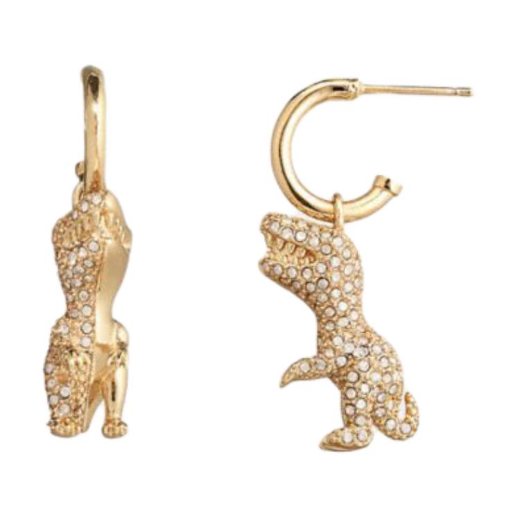 COACH Латунное покрытие, кристалл, серьги из стерлингового серебра women's gold
COACH Латунное покрытие, кристалл, серьги из стерлингового серебра women's gold