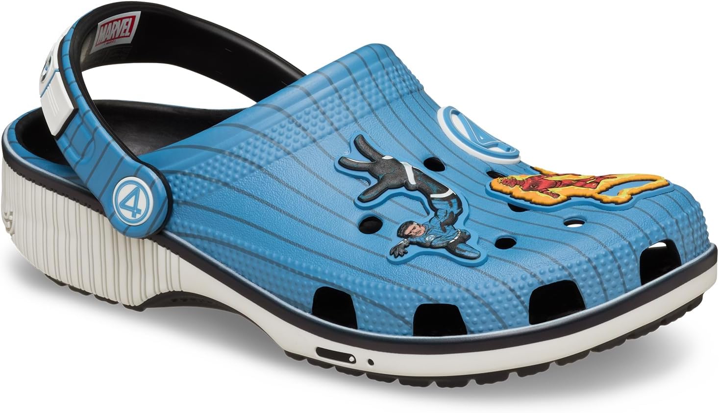 Сабо Унисекс для взрослых Marvel Фантастическая Четверка Классические Клоги Crocs, The Fantastic Four
Сабо Унисекс для взрослых Marvel Фантастическая Четверка Классические Клоги Crocs, The Fantastic Four