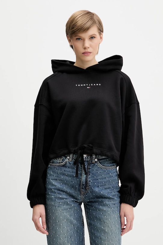 Хлопковая толстовка Tommy Jeans, черный
Хлопковая толстовка Tommy Jeans, черный