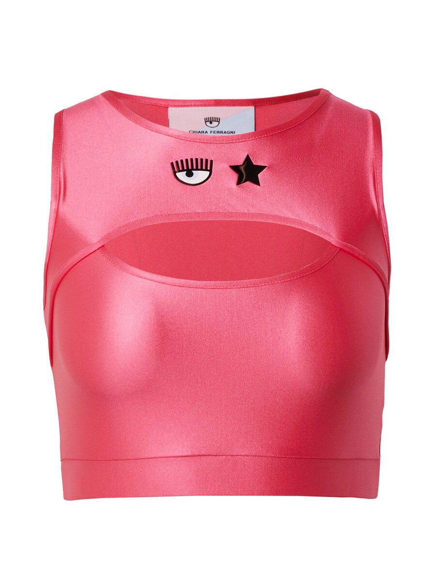 Укороченный топ Chiara Ferragni Top, розовый
Укороченный топ Chiara Ferragni Top, розовый