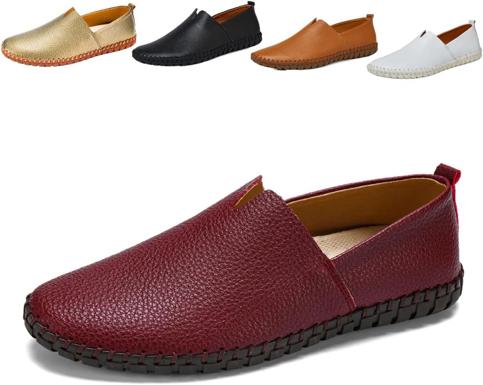 Мужские кожаные мокасины для вождения, повседневные слипоны Noblespirit, темно-красный
Мужские кожаные мокасины для вождения, повседневные слипоны Noblespirit, темно-красный