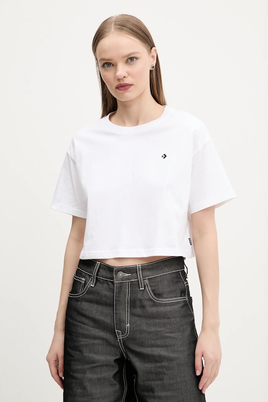 Хлопковая футболка Converse, белый
Хлопковая футболка Converse, белый