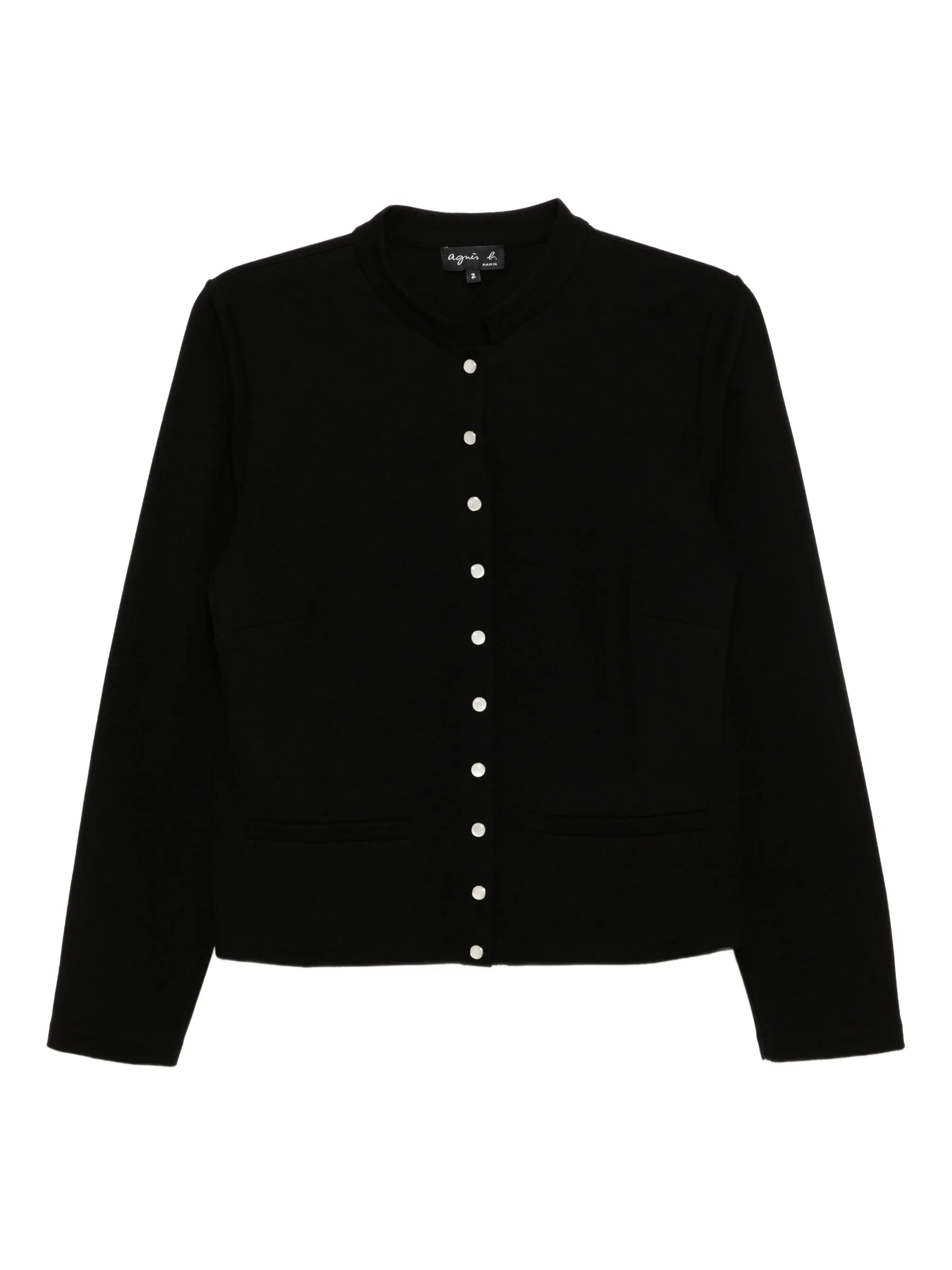 Кардиган на пуговицах Agnès B., черный
Кардиган на пуговицах Agnès B., черный