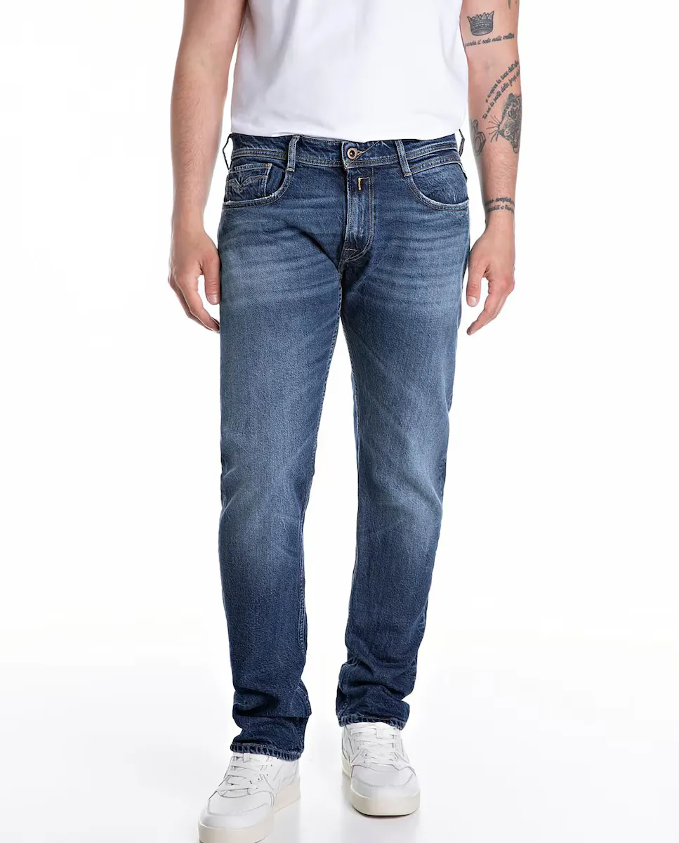 Классические мужские джинсы Vaquero в стиле cinco bolsillos Replay, темно-синий
Классические мужские джинсы Vaquero в стиле cinco bolsillos Replay, темно-синий