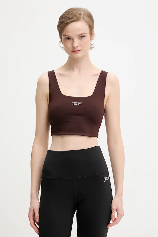 Топ Tommy Jeans, коричневый
Топ Tommy Jeans, коричневый