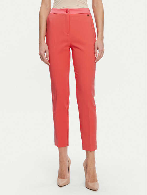 Брюки прямого кроя ACPA000774 Artigli, красный 
Брюки прямого кроя ACPA000774 Artigli, красный