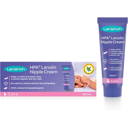 Крем для ухода за сосками с ланолином, сертифицирован HPA, 10 мл Lansinoh
Крем для ухода за сосками с ланолином, сертифицирован HPA, 10 мл Lansinoh